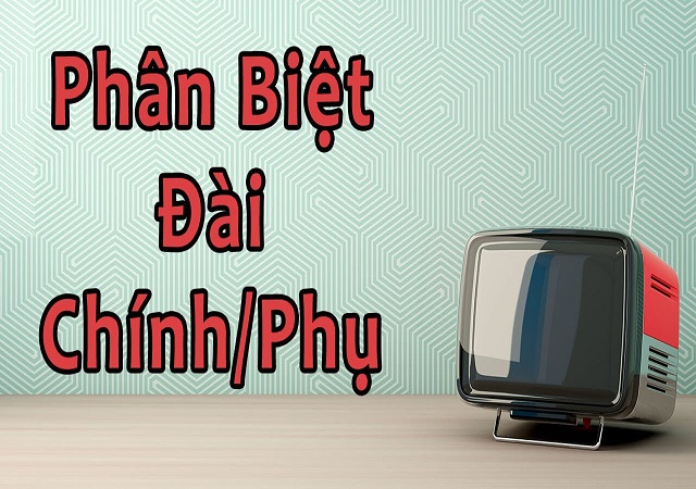 Tiêu chí phân biệt nhà đài chính và nhà đài phụ Tiêu chí phân biệt nhà đài chính và nhà đài phụ