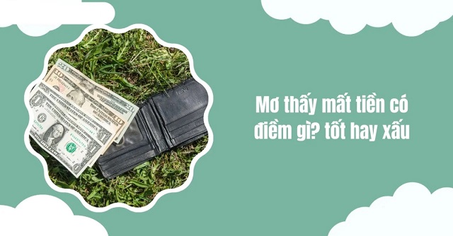 Nằm mơ thấy mất tiền là tốt hay xấu? Nằm mơ thấy mất tiền là tốt hay xấu?